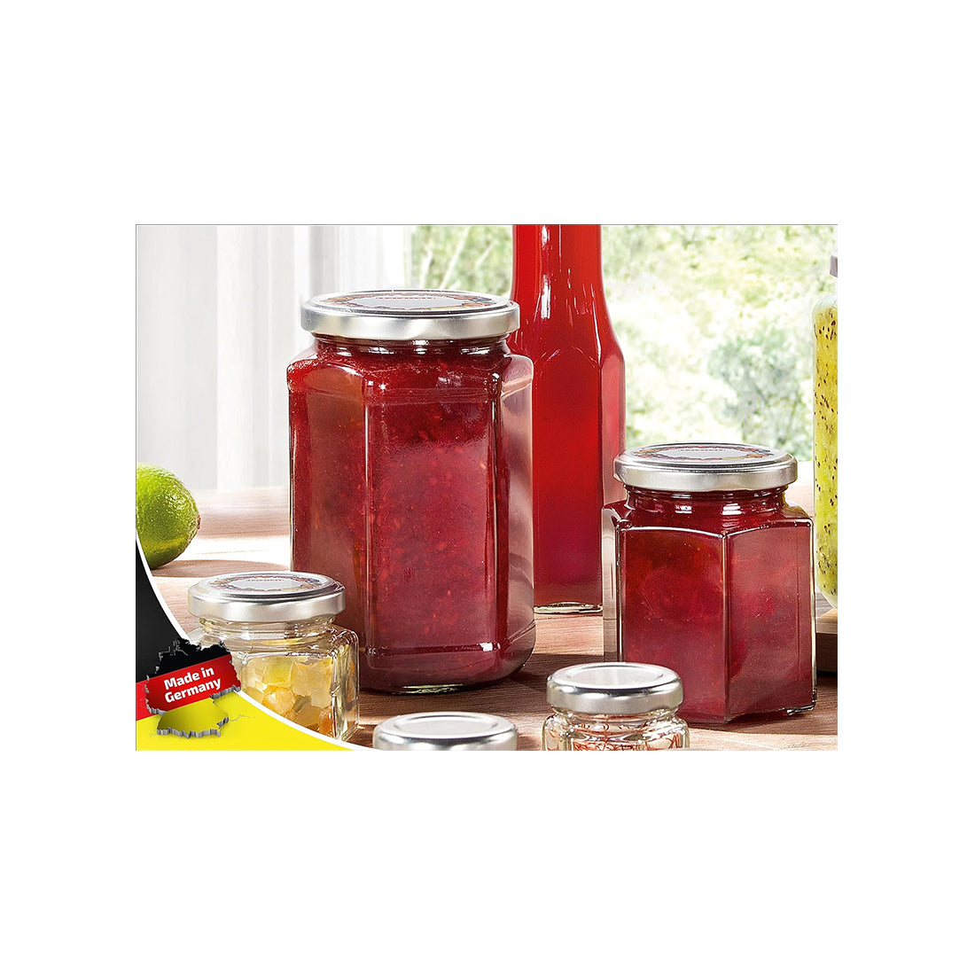3211 Hexagonal Jar : Fattal Online Magnet Shop Lebanon