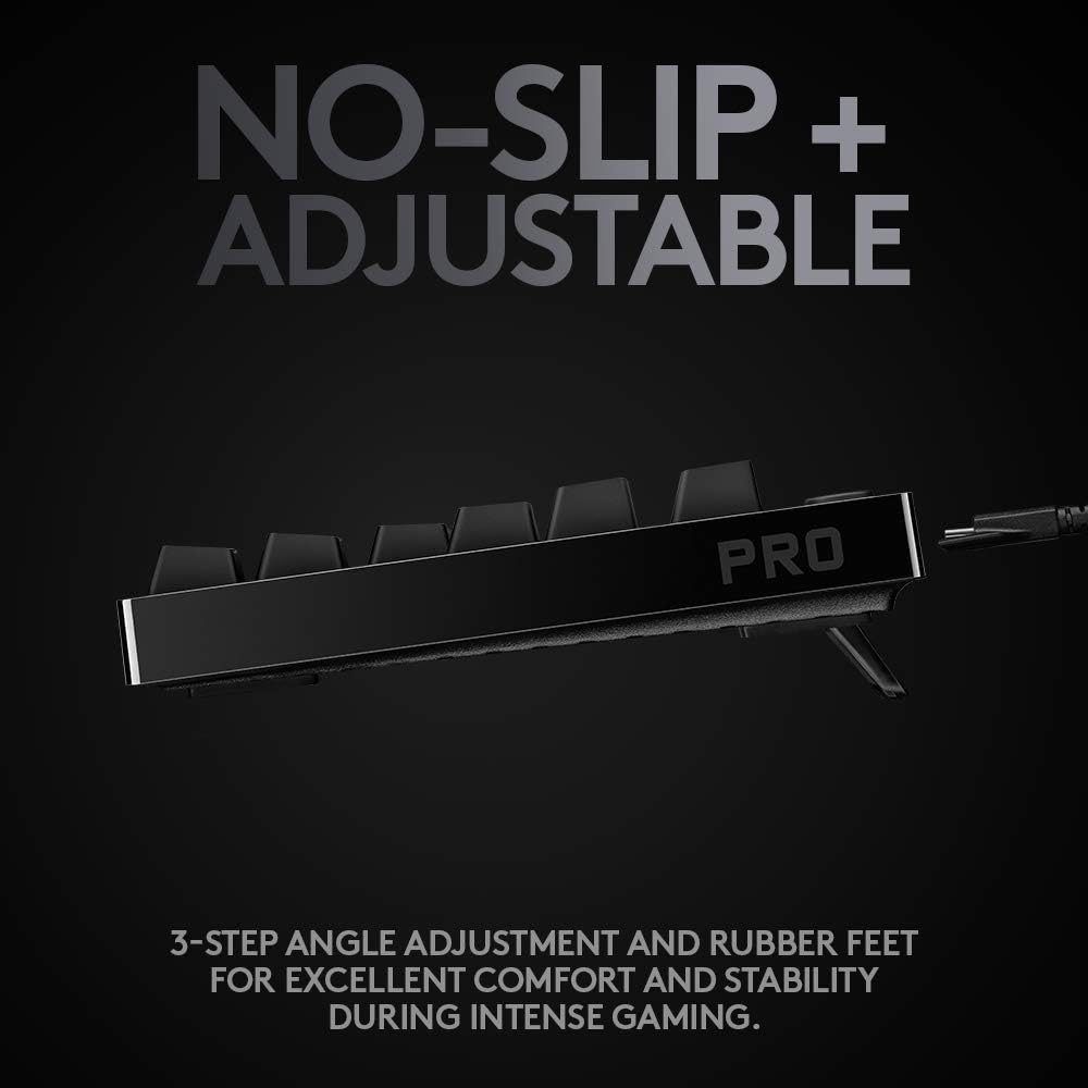 LOGITECH G Pro Keyboard - Tenkeyless Portable Gaming 920-009392