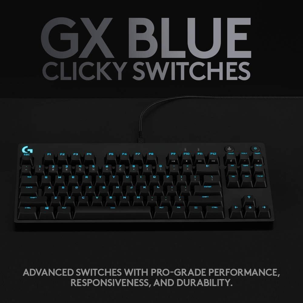 LOGITECH G Pro Keyboard - Tenkeyless Portable Gaming 920-009392