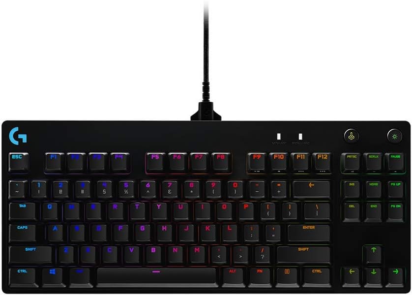LOGITECH G Pro Keyboard - Tenkeyless Portable Gaming 920-009392