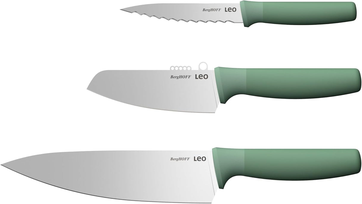 BERGHOFF 3-pc Starter Knife Set Forest 3950529