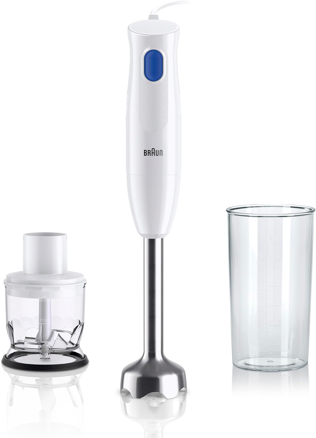 BRAUN MultiQuick 1 White Hand Blender MQ10.201M