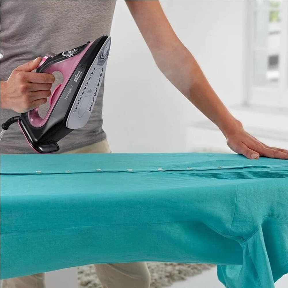 BRAUN TexStyle 1 Steam Iron SI 1070 Purple & Black