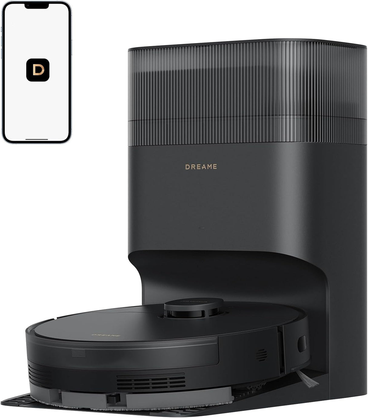 DREAME D20 Plus Black Robot Vacuum