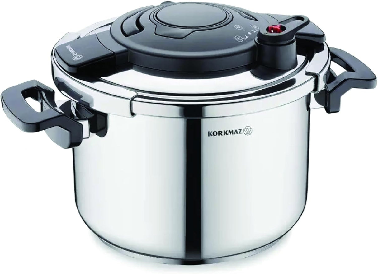 KORKMAZ A173-02 Alessa Pressure Cooker 10 L
