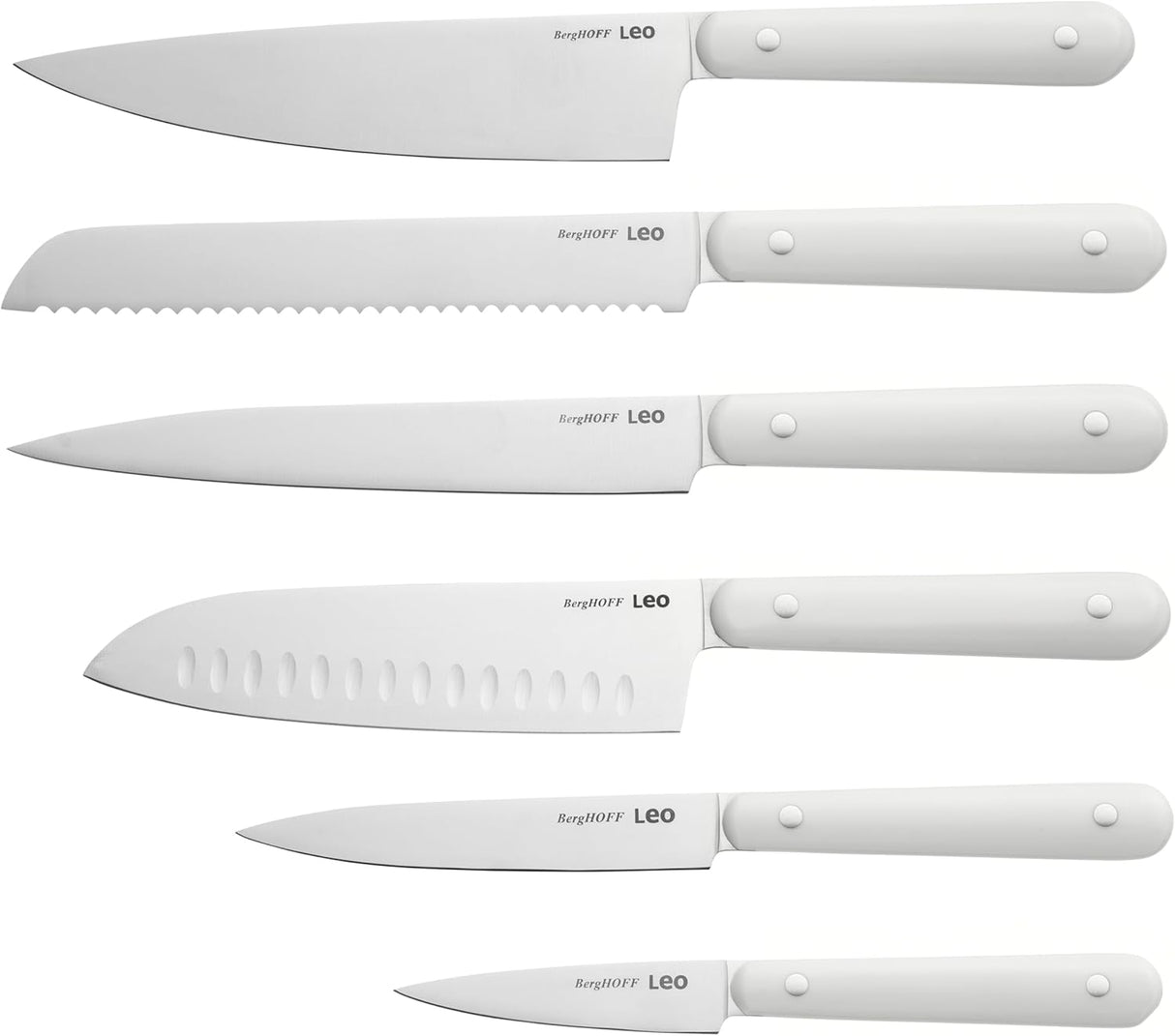 BERGHOFF 7-pc Knife Block Set Glints Spirit 3950342