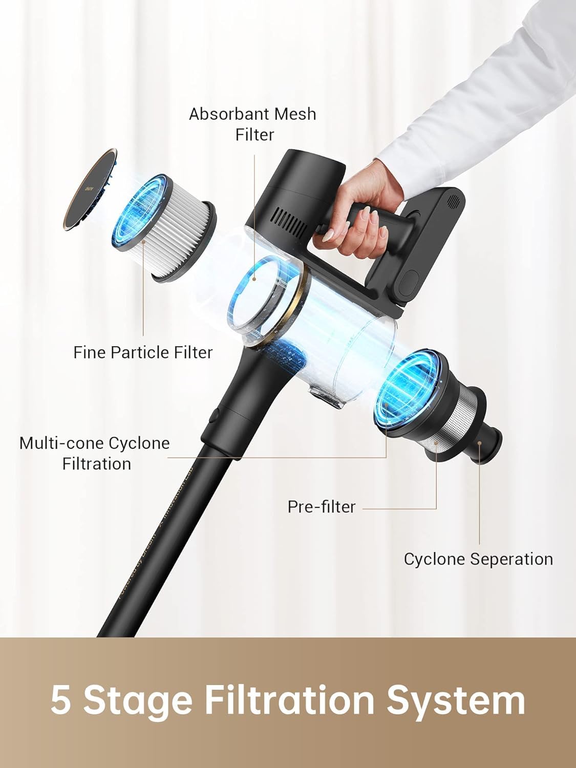 DREAME R10 Pro Cordless Vacuum Black