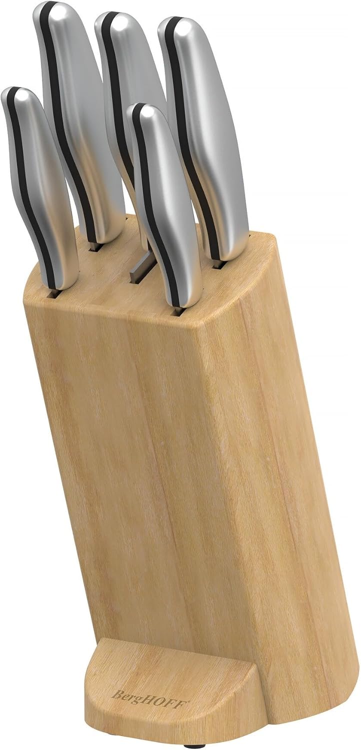 BERGHOFF 6pc Knife Block Entity 1315153