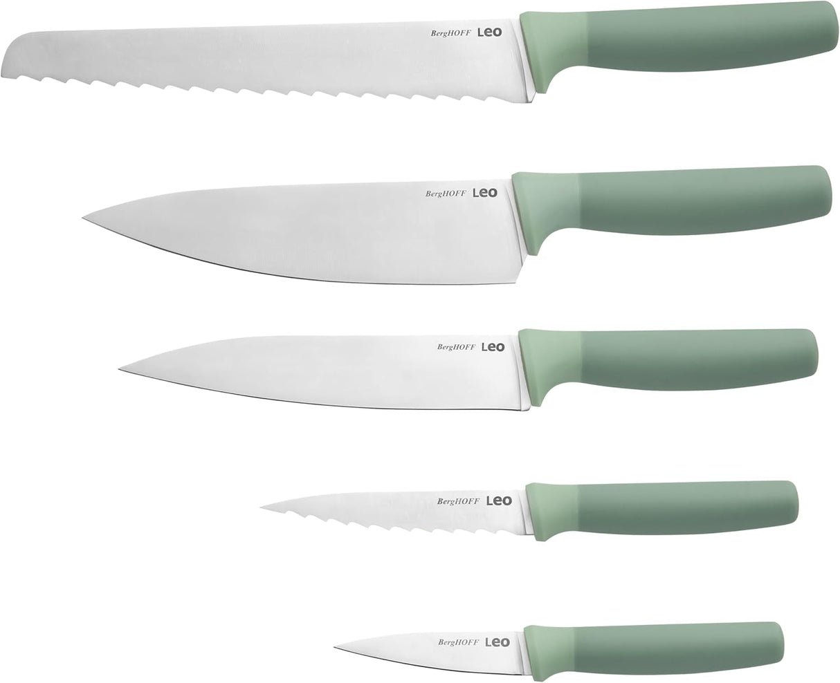 BERGHOFF 6pc Knife Block Set Forest 3950351