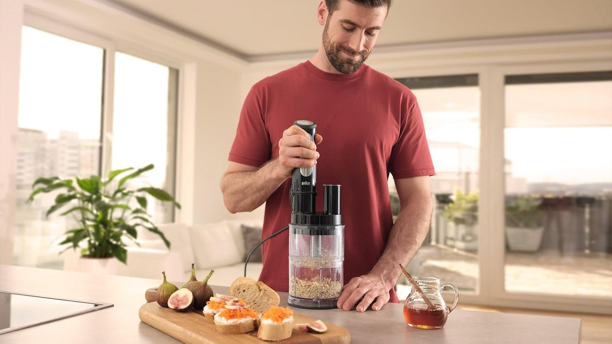 BRAUN MultiQuick 5 Pro Black Hand Blender MQ55755