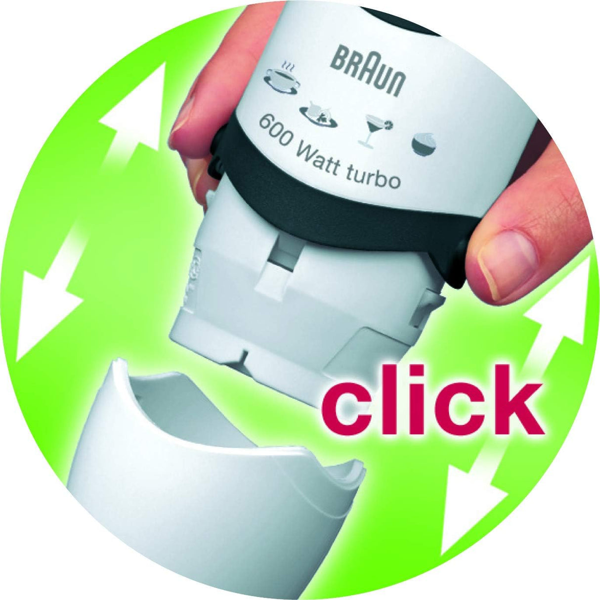 BRAUN MultiQuick 5 White Hand Blender MQ5235