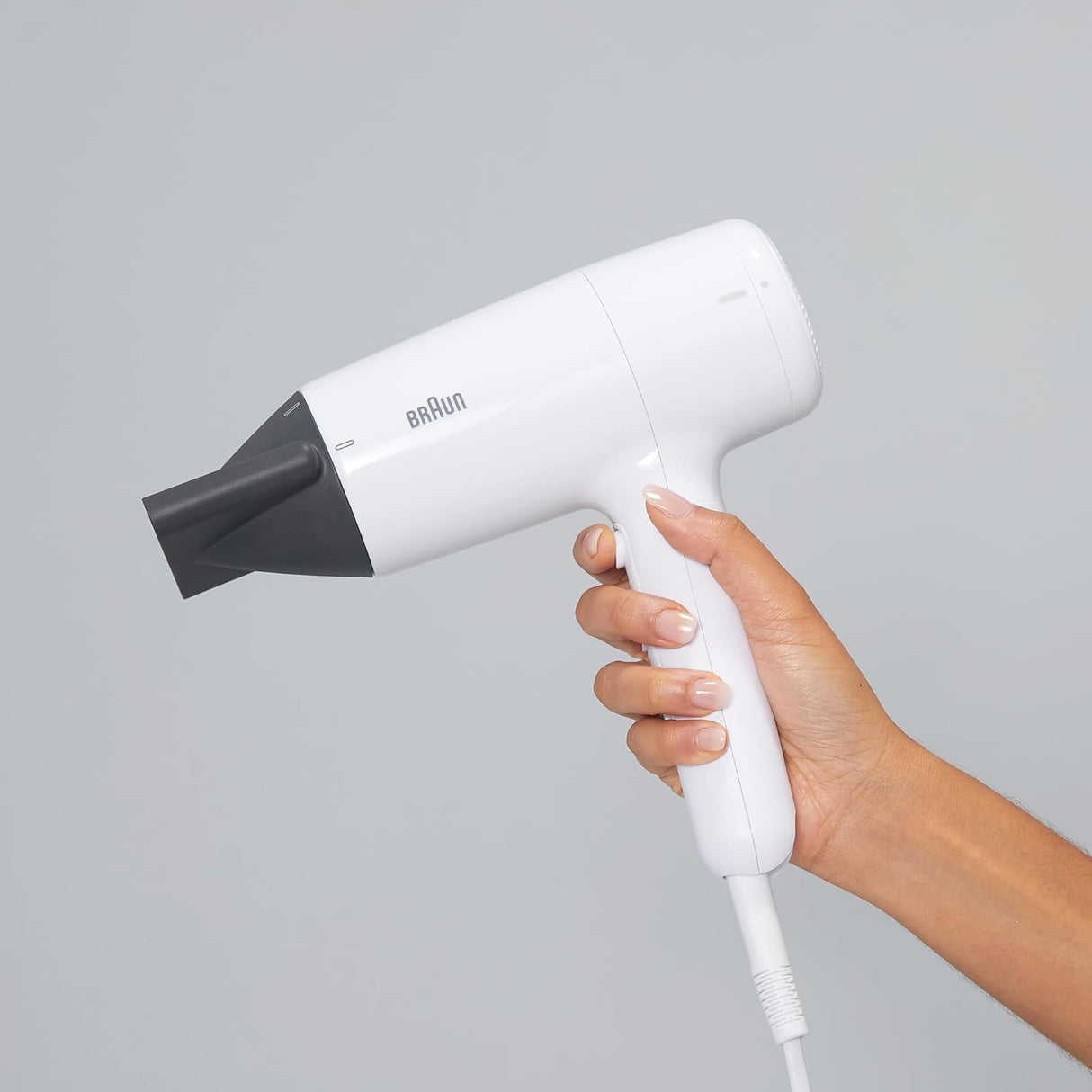 BRAUN White Hair Dryer HD2.1