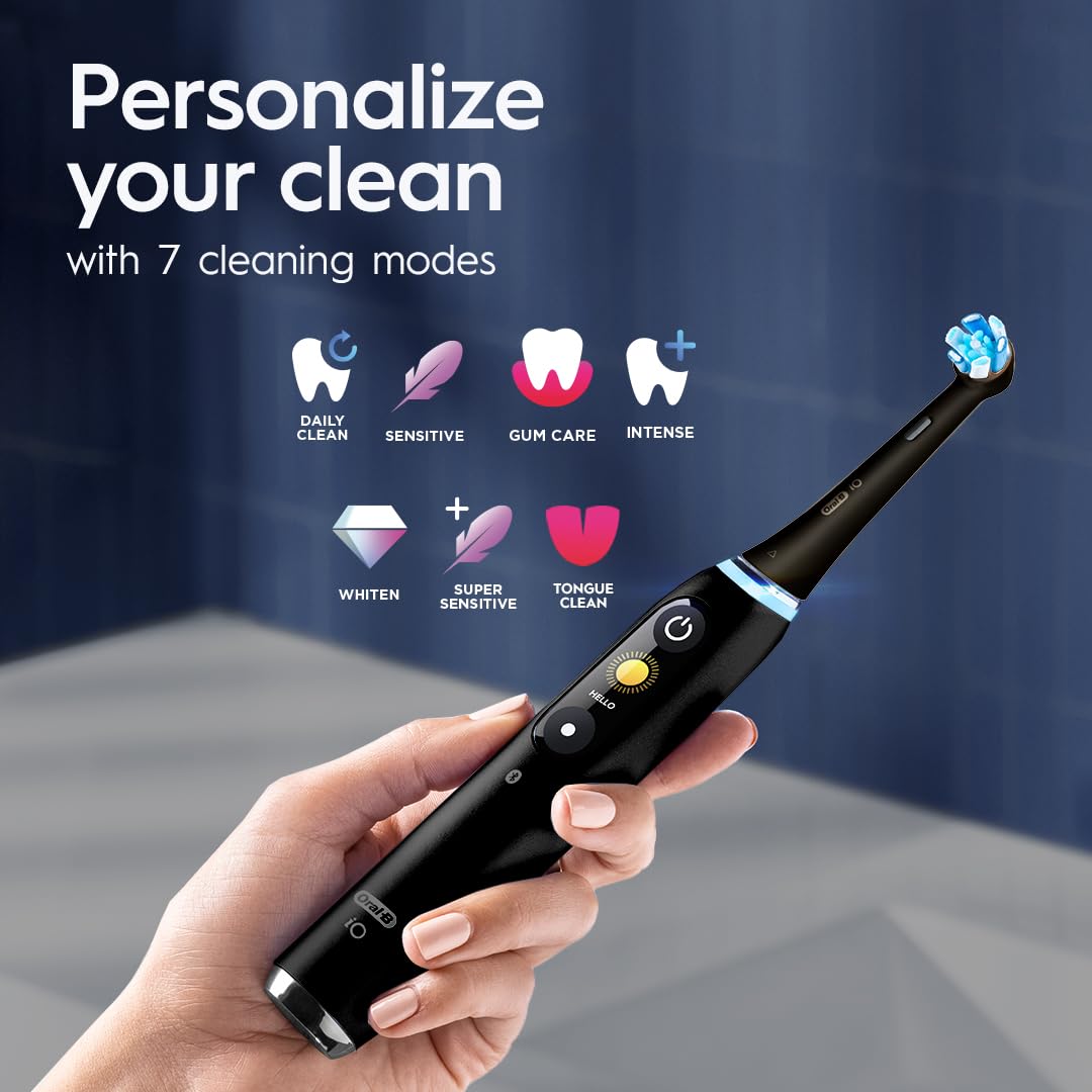 ORAL-B iO Series 9 Black Rechargeable Electric Toothbrush iOM9.2B2.2AD