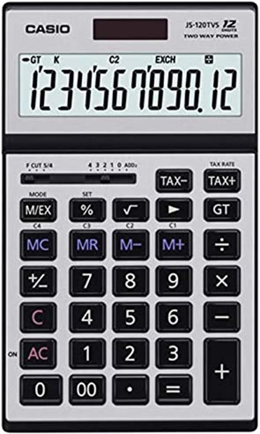 CASIO JS-140TVS-SR-W-DP