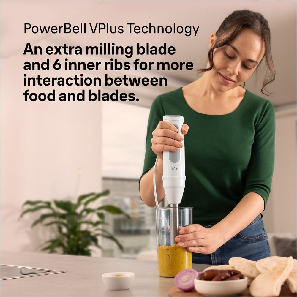 BRAUN MultiQuick 5 White Hand Blender MQ50001