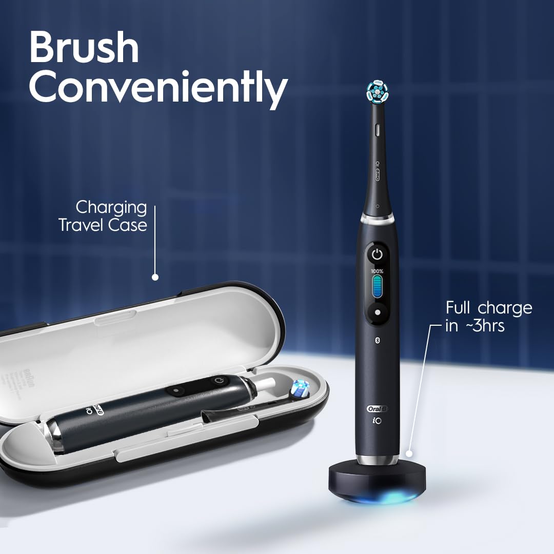 ORAL-B iO Series 9 Black Rechargeable Electric Toothbrush iOM9.2B2.2AD