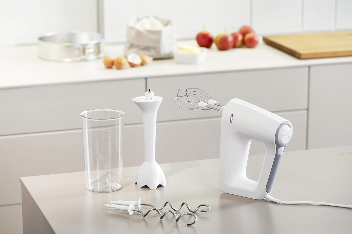 BRAUN MultiMix 3 White Hand Mixer HM3105