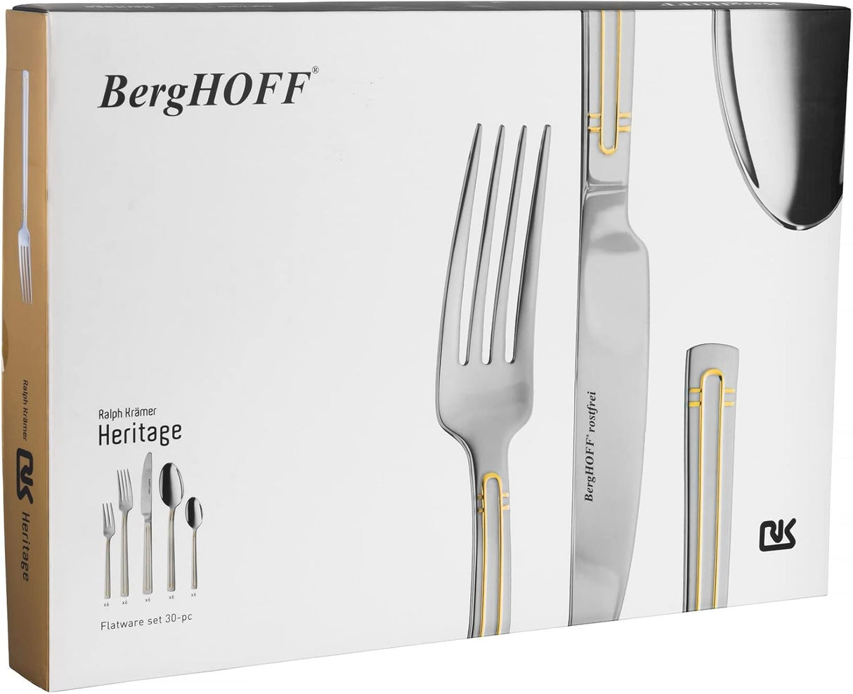 BERGHOFF 30pc Flatware Set Heritage 1230502