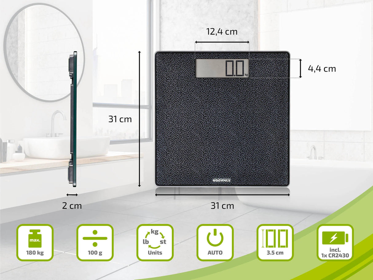 SOEHNLE 63885 Personal Scale Style Sense Comfort Coral