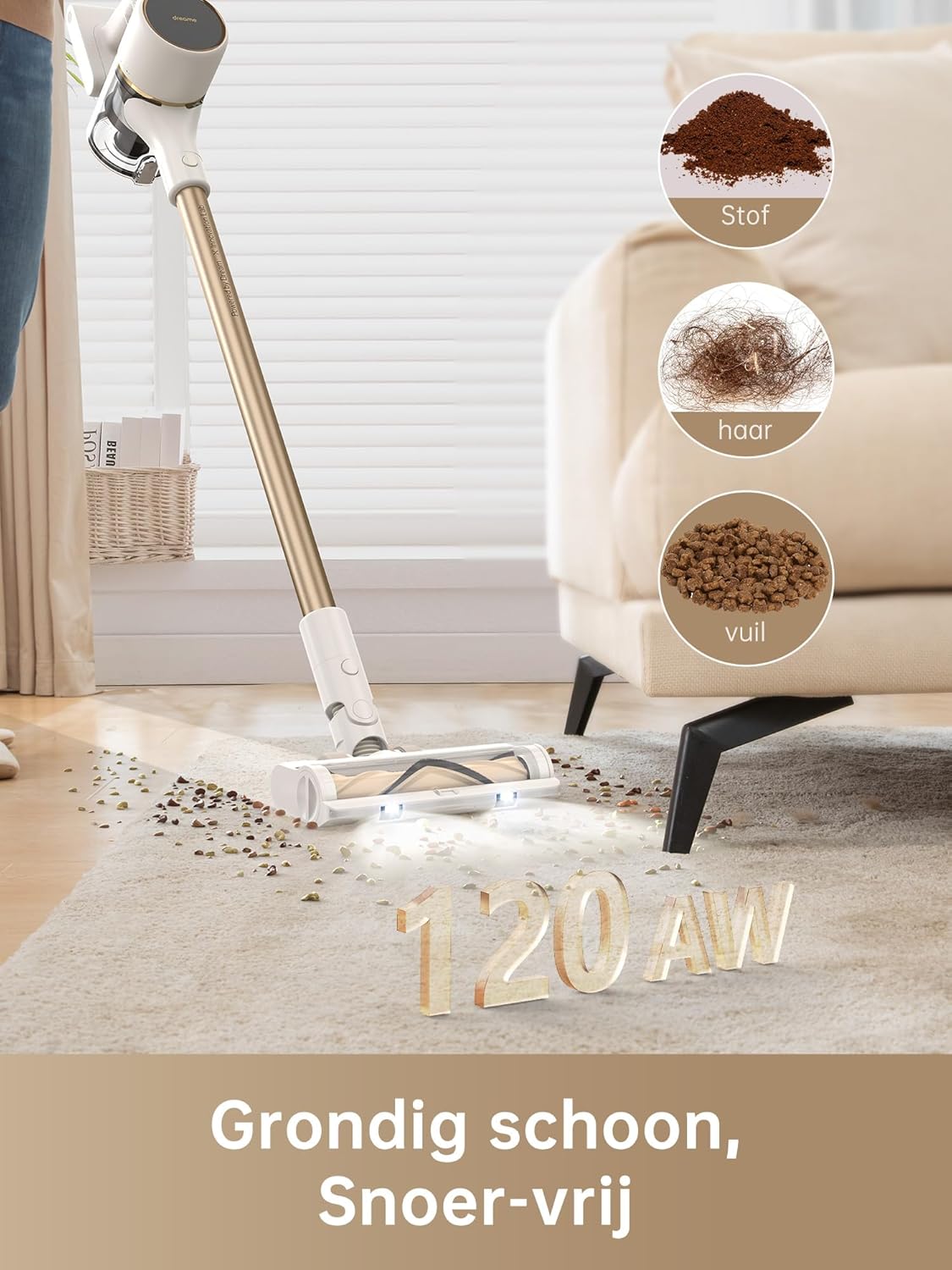 DREAME R10 EU Cordless Vacuum Black