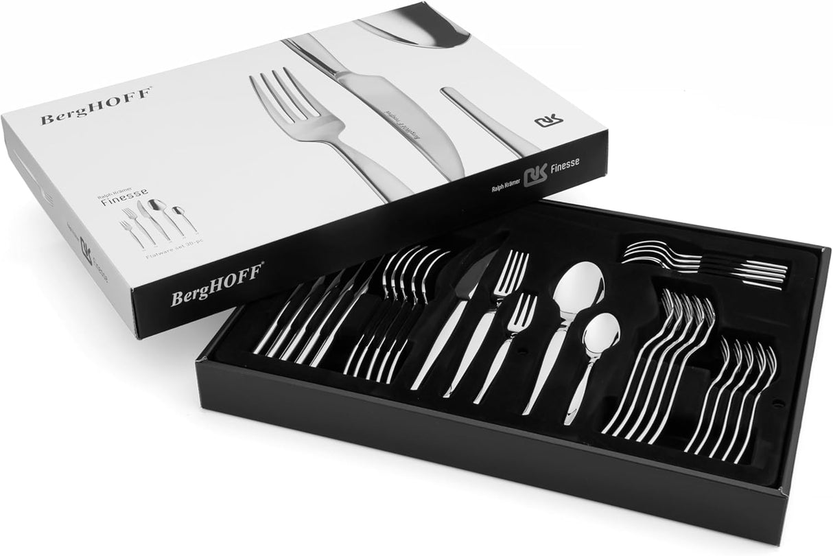 BERGHOFF 30pc Flatware Set Finesse 1230504