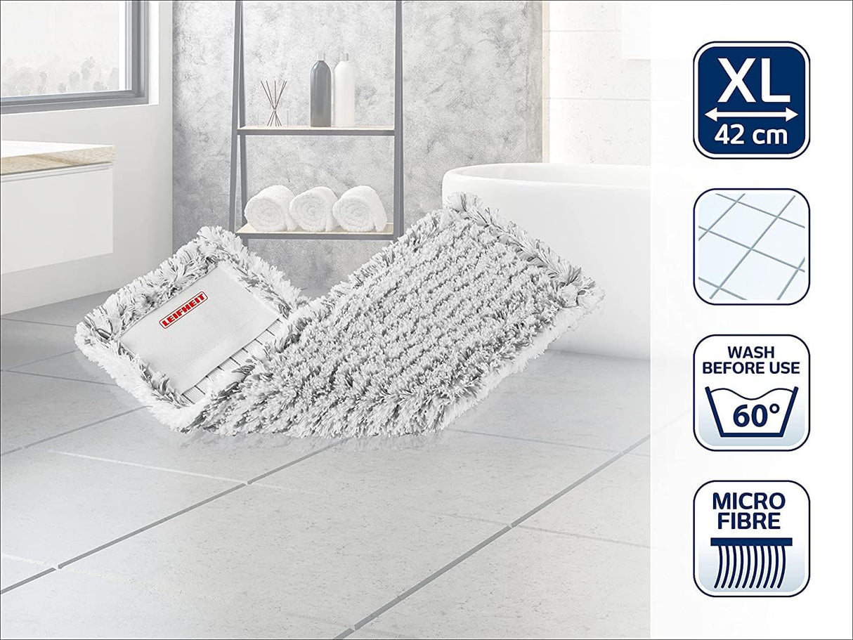 LEIFHEIT 55211 Classic Floor Wiper Replacement Cover Microfiber XL