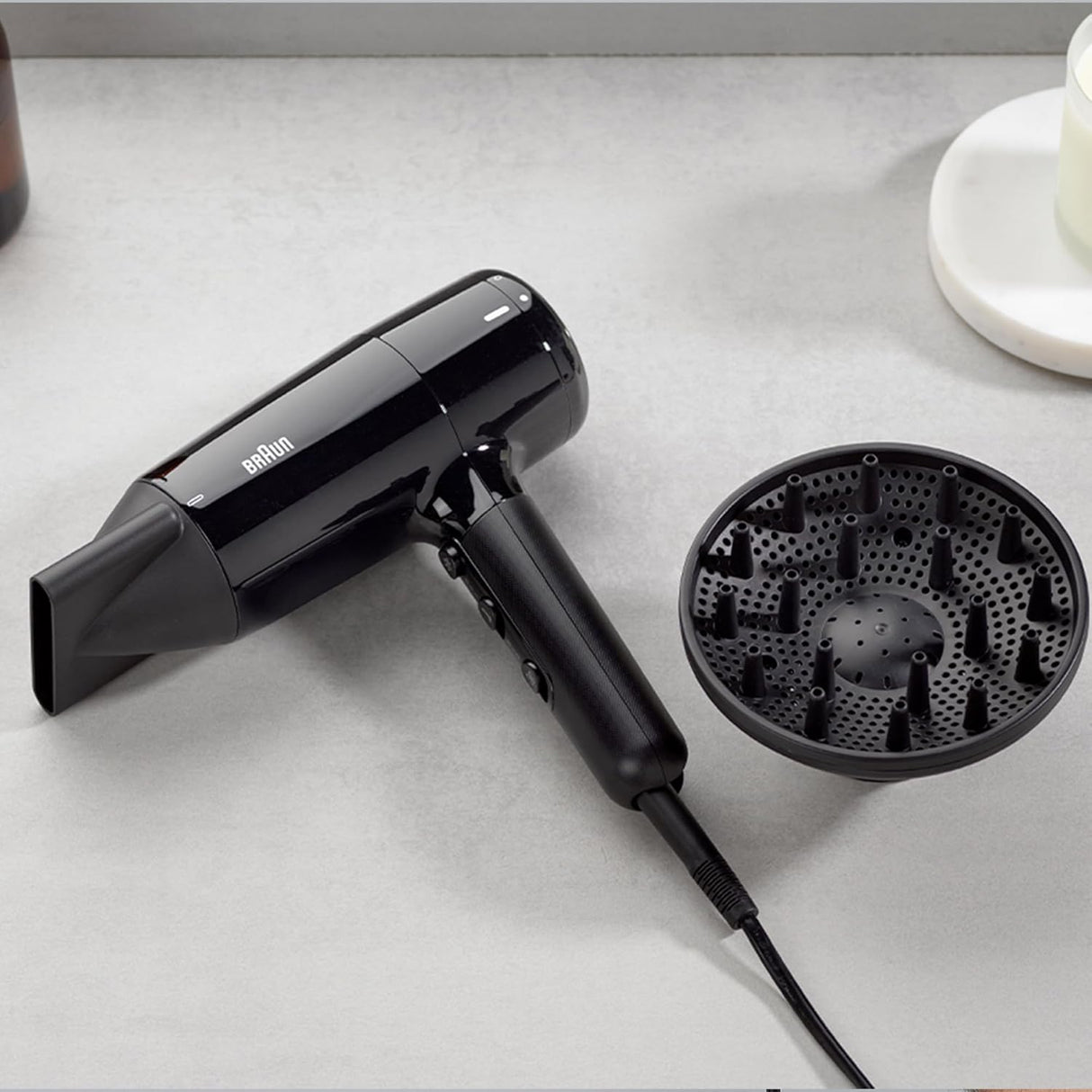 Braun Ion Black Lightweight Hair Dryer HD2.2