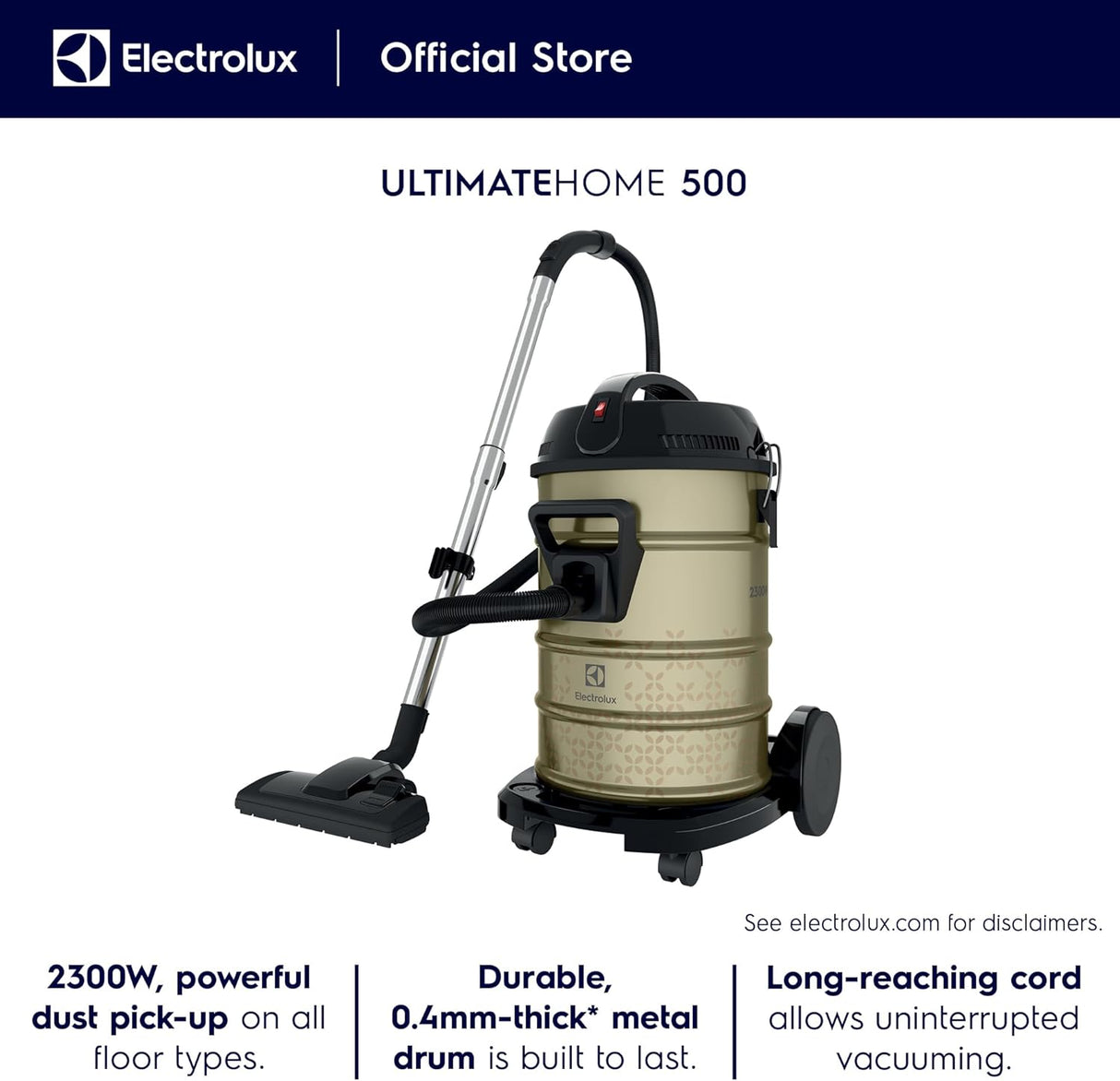 ELECTROLUX Vacuum Cleaner 2300W EFW51712