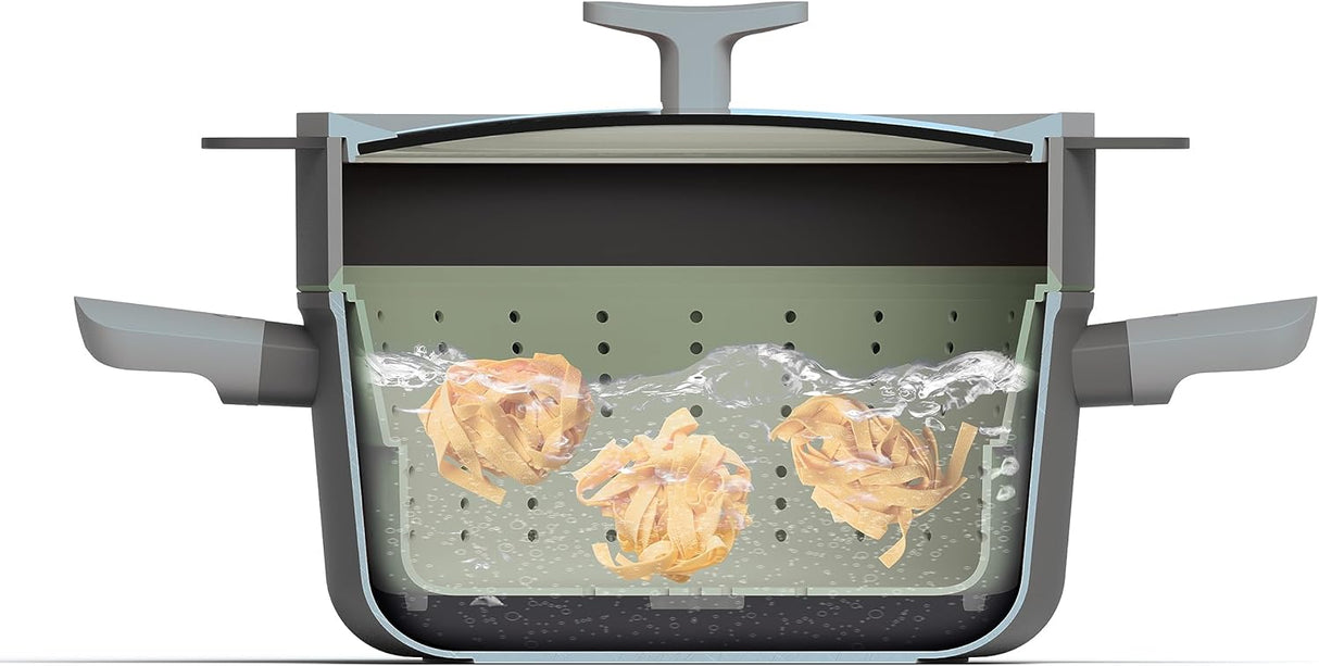 BERGHOFF 2 In 1 Steamer & Strainer Balance 24cm (Nylon) 3950476