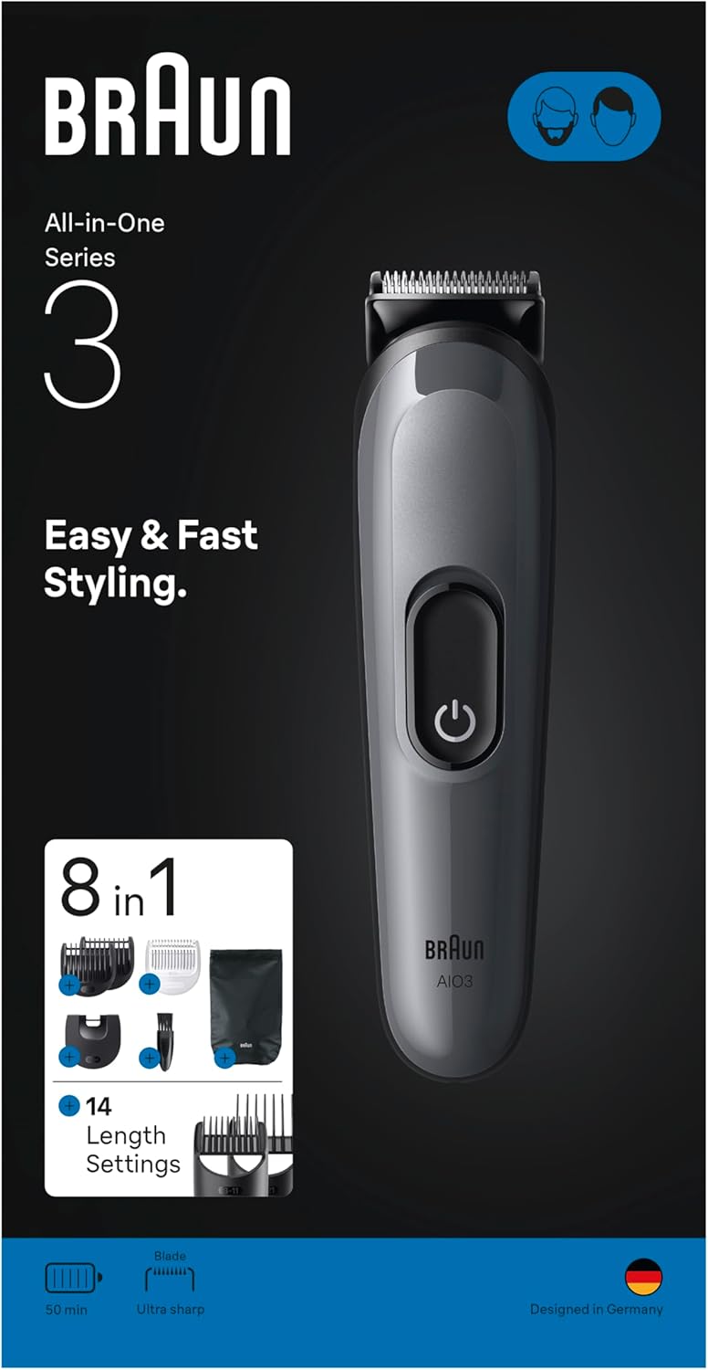 BRAUN All in One Trimmer Serie 3 AIO3540