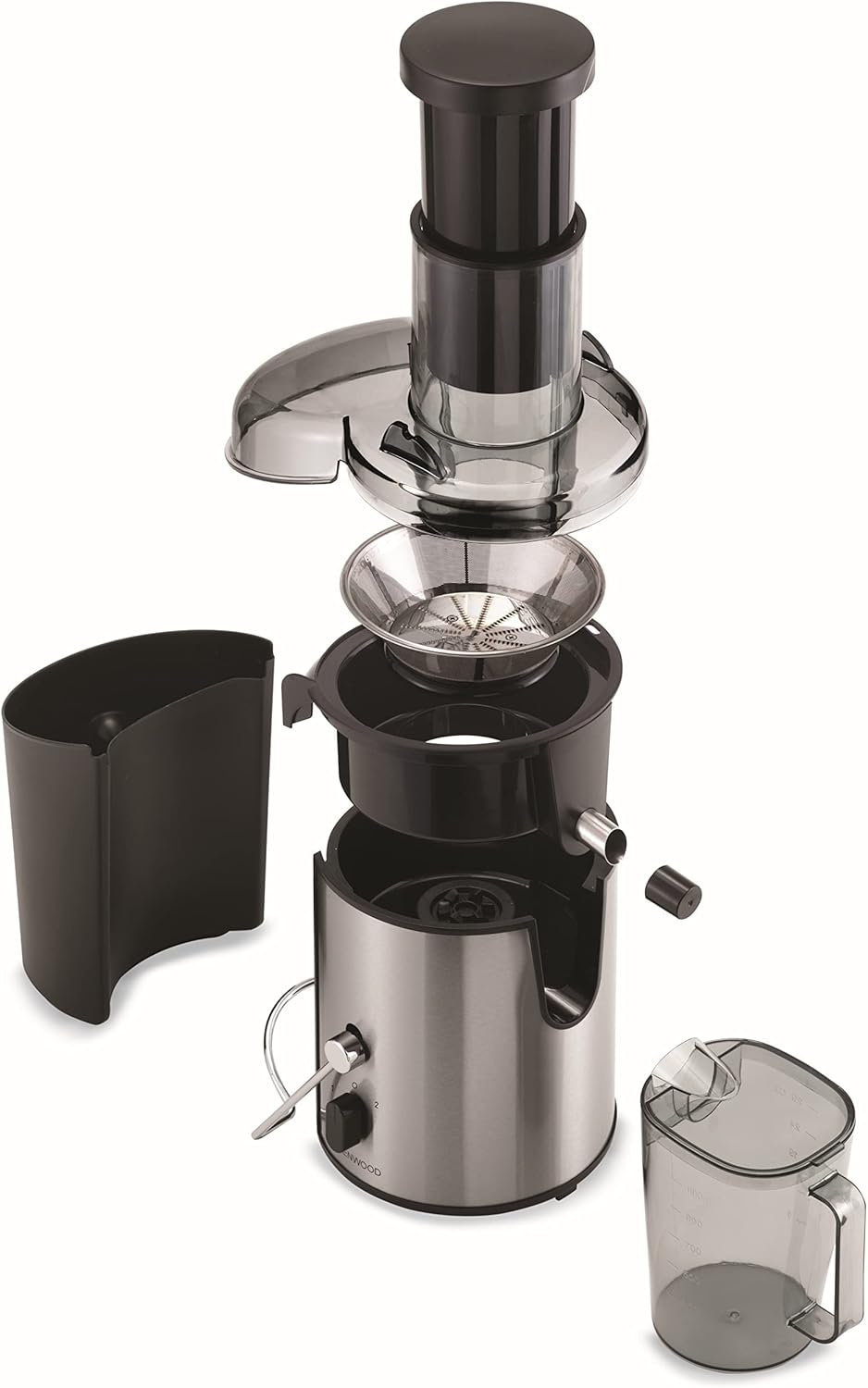 KENWOOD Black & Metal Juice Extractor JEM02.A0