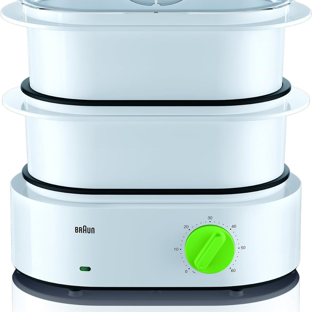 Braun FS3000 Vaporiera Tribute Collection - Cottura A Vapore Super Rapida, 2 Cestelli Da 3.1L - Foto 12