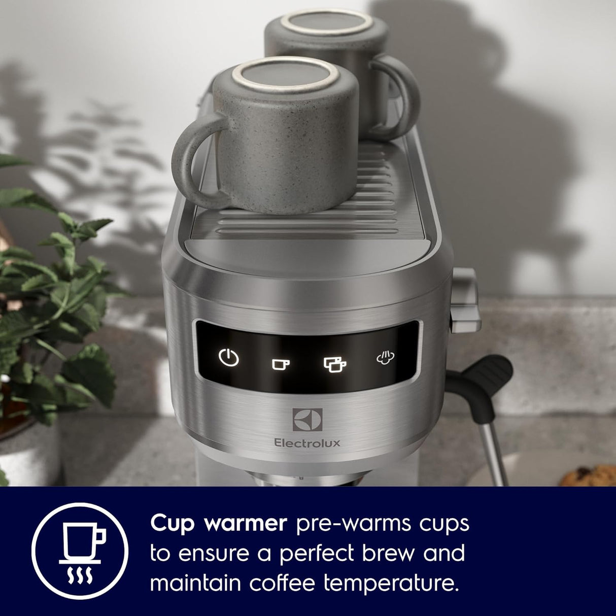 ELECTROLUX 1L Ultimate Taste 500 Espresso Coffee Maker E5EC1-50ST