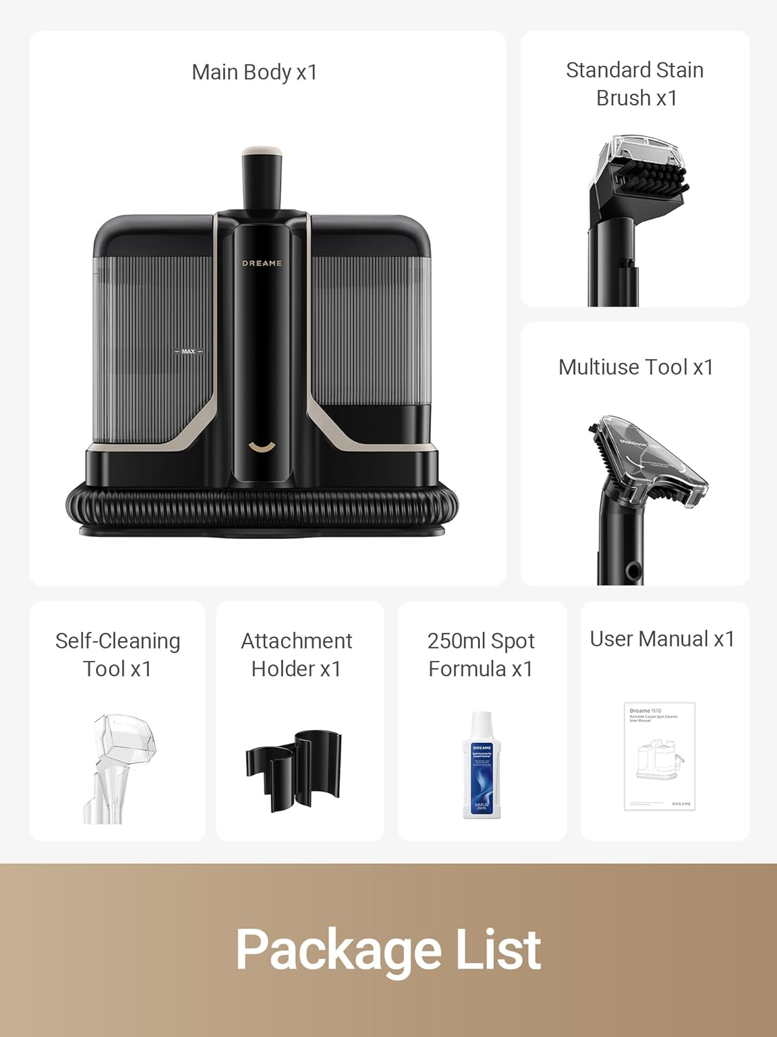 DREAME N10 Portable Carpet Spot Cleaner