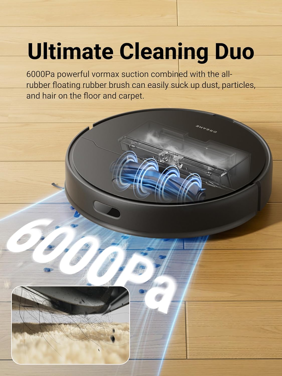 DREAME D9max Gen2 Black Robot Vacuum
