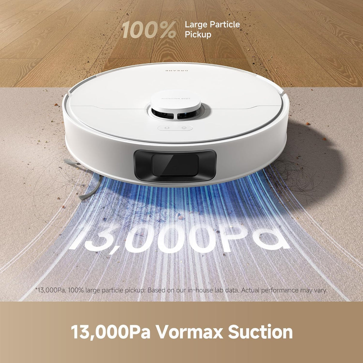 DREAME D20 Plus White Robot Vacuum
