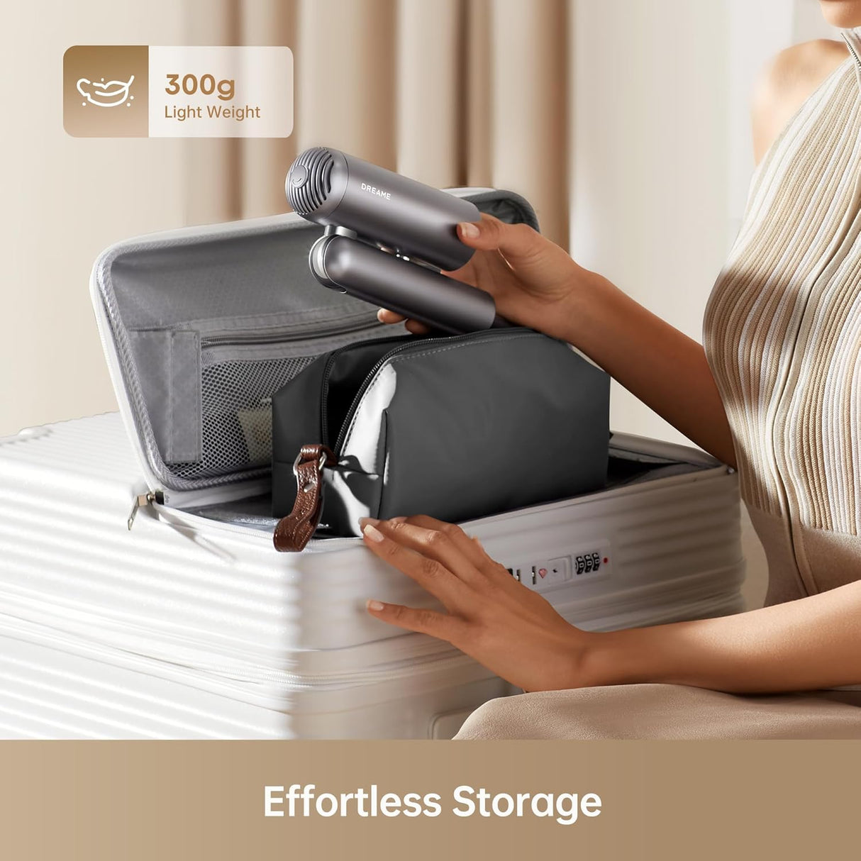 DREAME Pocket Gold Hair Dryer