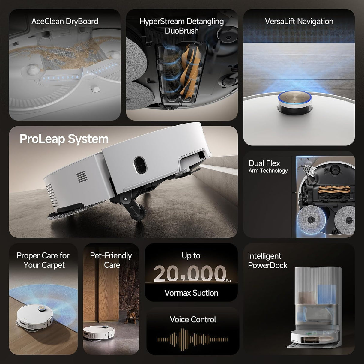 DREAME X50 Ultra Complete White