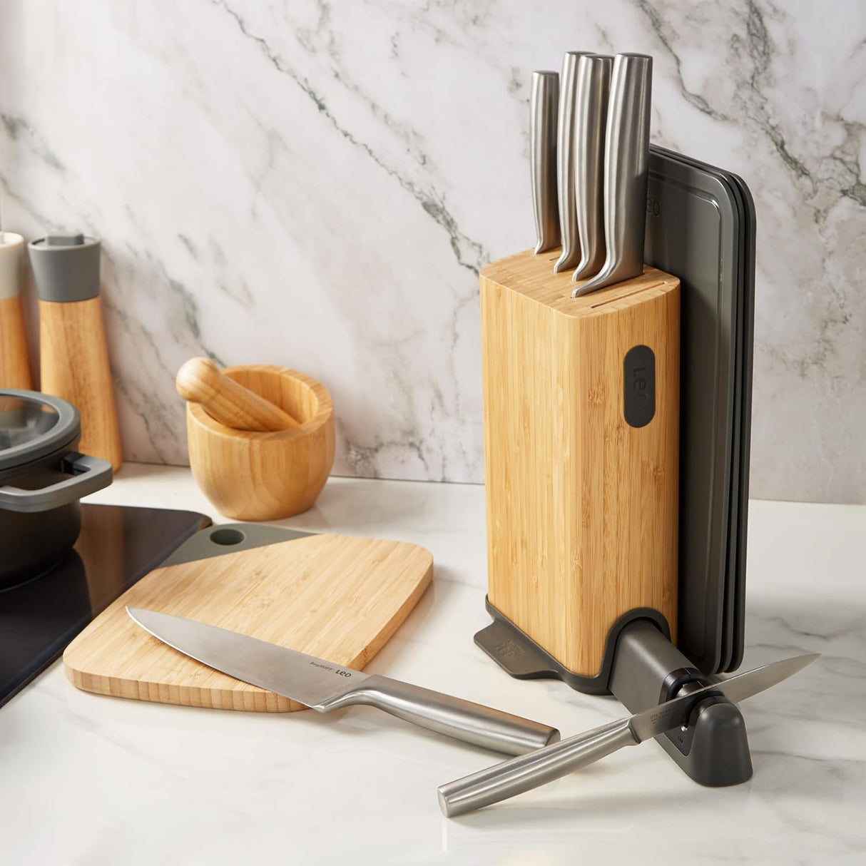 BERGHOFF 11-pc Knife Block Set Legacy 3950370