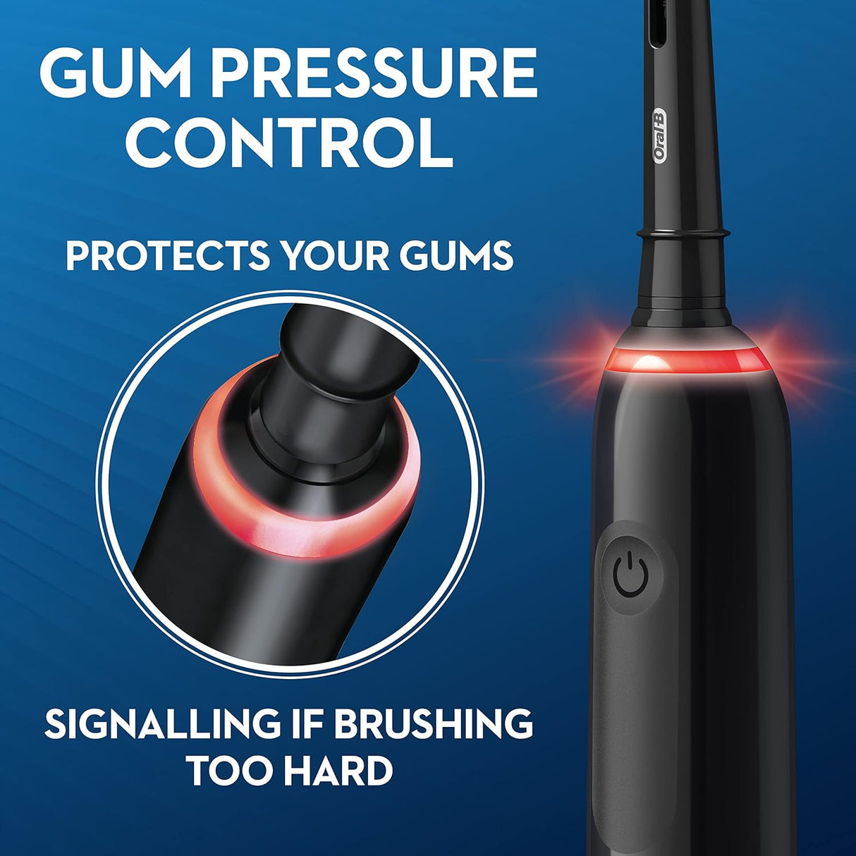 ORAL-B Pro 3000 Black Rechargeable Electric Toothbrush