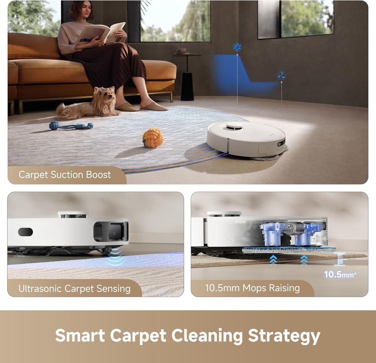 DREAME D20 Ultra White Robot Vacuum