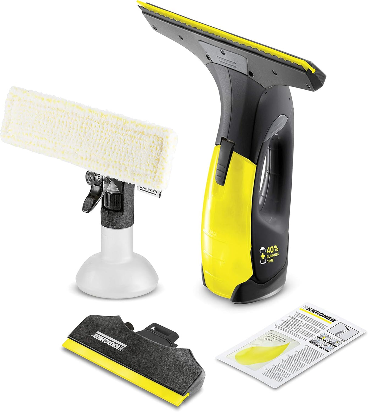 KARCHER Window Vac WV 2 Black Edition 1.633-425.0