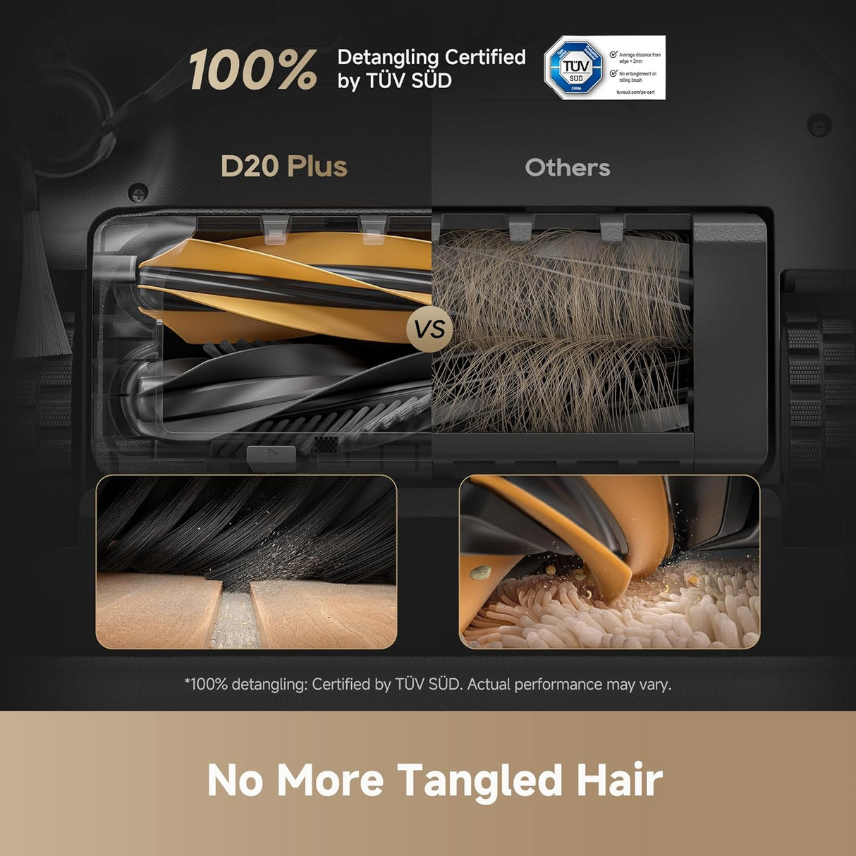 DREAME D20 Plus White Robot Vacuum