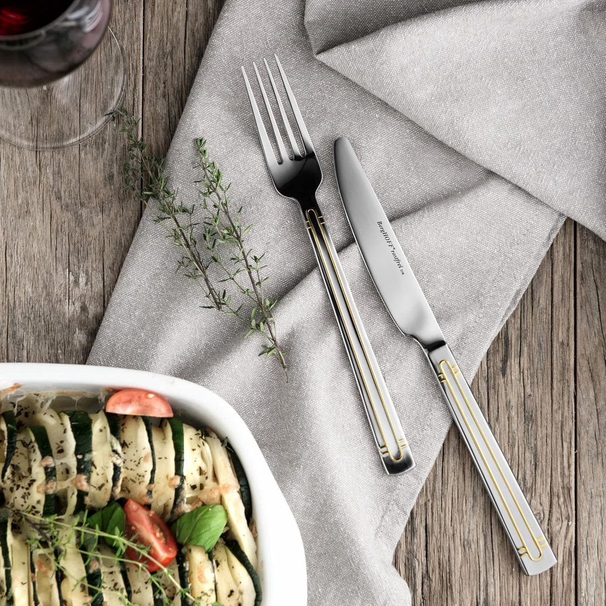 BERGHOFF 30pc Flatware Set Heritage 1230502