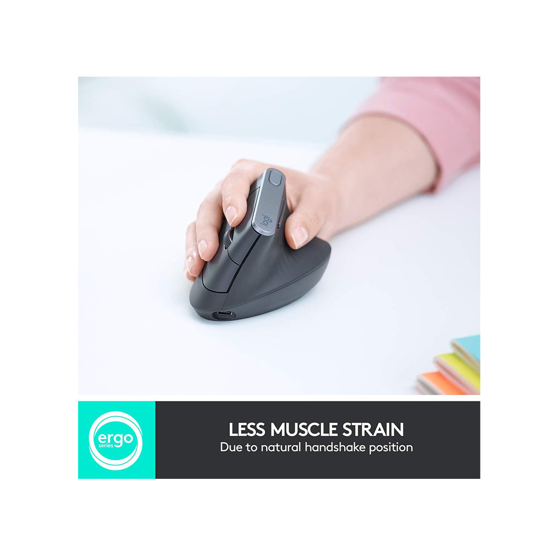 Bluetooth Mouse MX Ergo GRAPHITE 910-005179 : Fattal Online Magnet Shop Lebanon