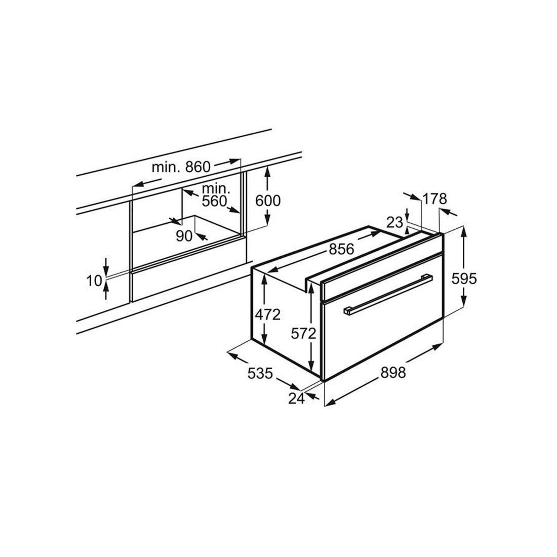 Built-In Oven EOG9102CAX : Fattal Online Magnet Shop Lebanon