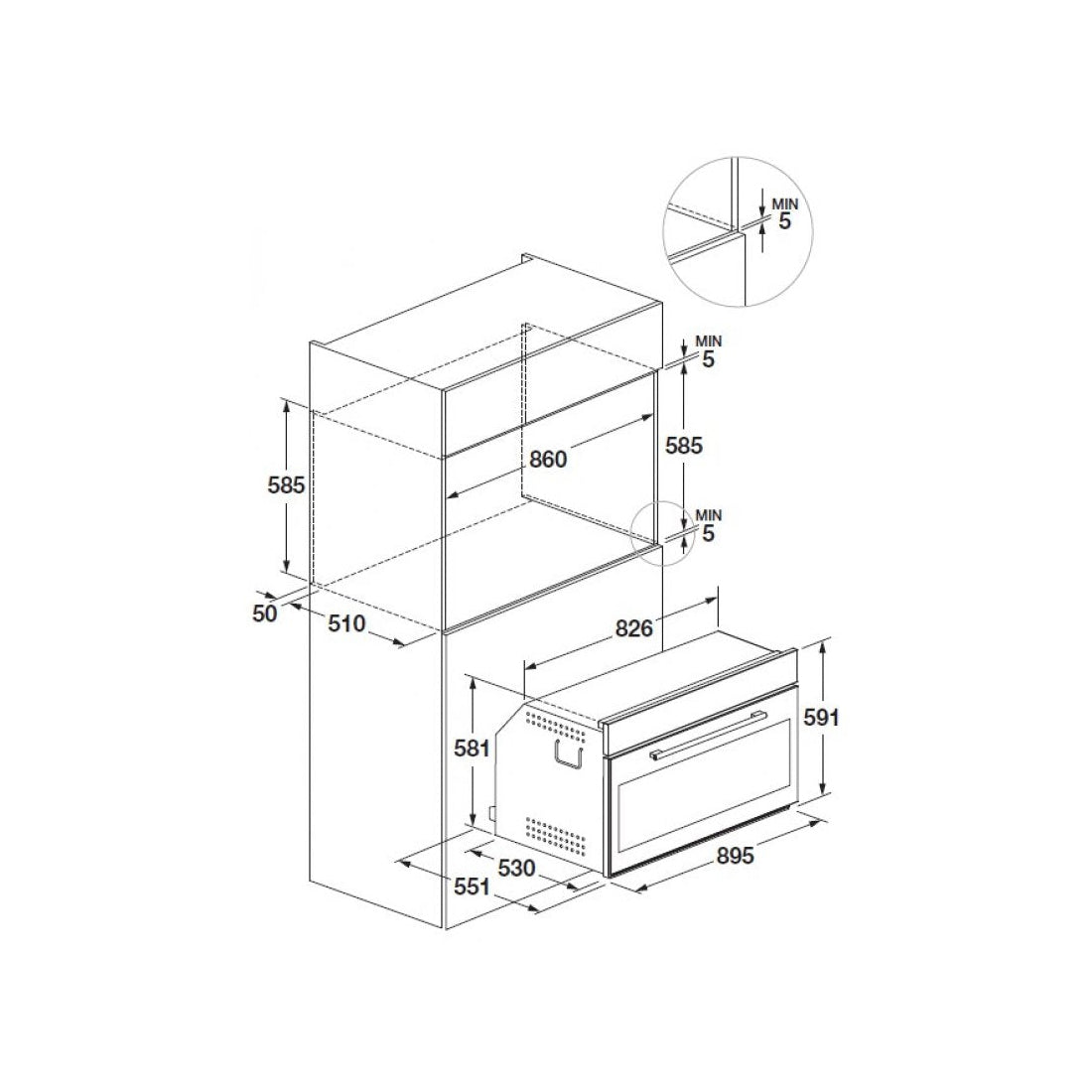 Built-In Oven EOM5420AAX : Fattal Online Magnet Shop Lebanon