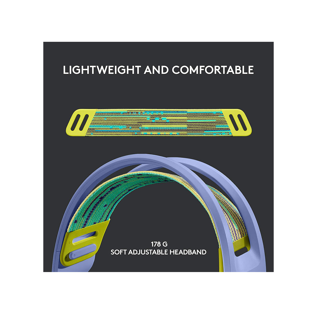 G733 Gaming Headset LILAC 981-000890 : Fattal Online Magnet Shop Lebanon