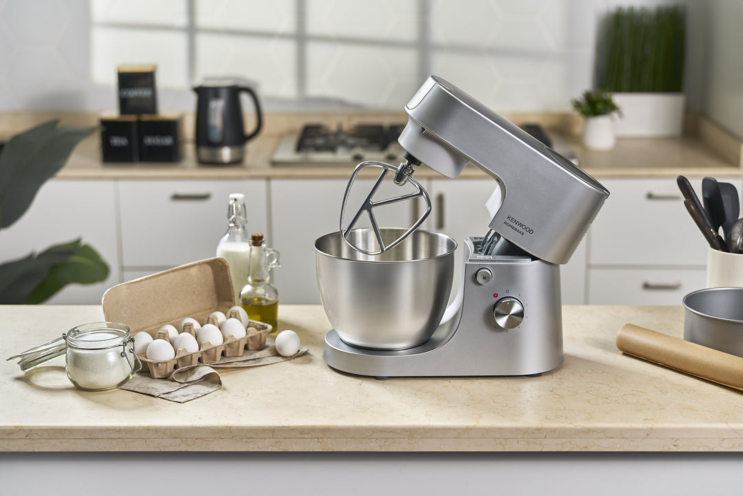KENWOOD HomeBake Stand Mixer Silver Kitchen Machine KHH01.000SI
