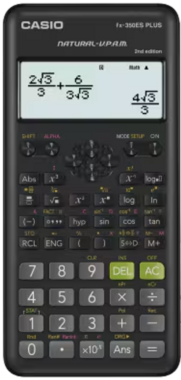 CASIO FX-350ESPLUS-W-DTV(TH) Scientific Calculator